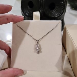 Awe Inspired Jewelry Silver and diamond Owl, NEW!